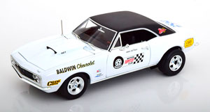 CHEVROLET CAMARO SS 427 BALDWIN MOTION 1967 WHITE BLACK