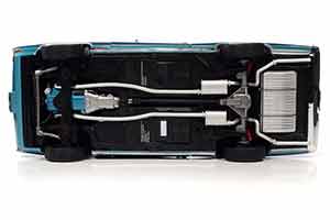 PONTIAC ROYAL BOBCAT GTO 1968 TURQUOISEMETALLIC WHITE — фото 6