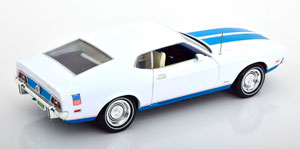 FORD MUSTANG SPRINT 1972 WHITE BLUE — фото 2