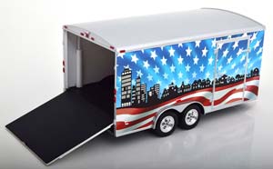 SONSTIGES CAR TRAILER STARS AND STRIPES WHITE RED BLUE — фото 3