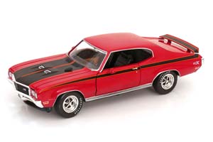 BUICK GSX 1972 RED BLACK