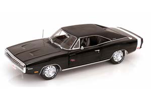 DODGE CHARGER R/T 1970 BLACK FLATBLACK