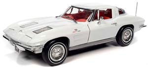 CHEVROLET CORVETTE COUPE (MCACN) 1963 БЕЛЫЙ — фото 5
