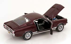 FORD MUSTANG GT 2+2 1967 DARKRED-METALLIC — фото 4