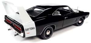 DODGE CHARGER DAYTONA 1969 ЧЕРНЫЙ/БЕЛЫЙ — фото 4