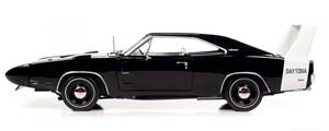 DODGE CHARGER DAYTONA 1969 ЧЕРНЫЙ/БЕЛЫЙ — фото 7