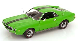 AMC AMX 1969 GREEN BLACK
