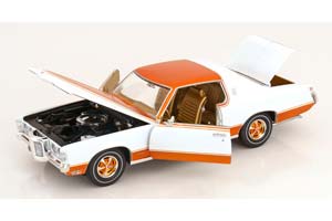 PONTIAC ROYAL BOBCAT GRAND PRIX MODEL J 1969 WHITE GOLDEN — фото 3