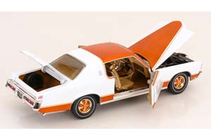 PONTIAC ROYAL BOBCAT GRAND PRIX MODEL J 1969 WHITE GOLDEN — фото 4