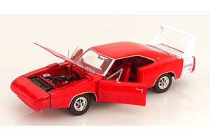 DODGE CHARGER DAYTONA 1969 LIGHTRED WHITE — фото 3
