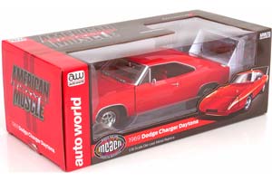 DODGE CHARGER DAYTONA 1969 LIGHTRED WHITE — фото 5