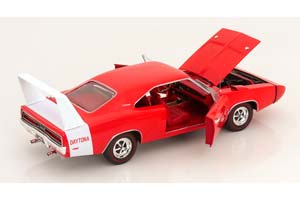 DODGE CHARGER DAYTONA 1969 LIGHTRED WHITE — фото 4