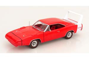DODGE CHARGER DAYTONA 1969 LIGHTRED WHITE