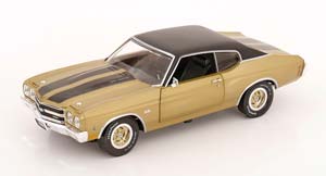 CHEVROLET CHEVELLE SS 1970 LIGHTGREEN-METALLIC BLACK