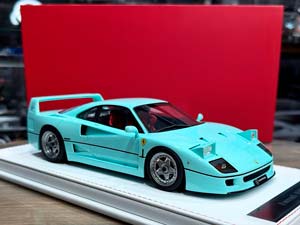 FERRARI F40 TIFFANY BLUE / ФЕРРАРИ F40 ТИФФАНИ СИНИЙ (ЛИМИТ 29/50) — фото 3