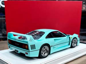 FERRARI F40 TIFFANY BLUE / ФЕРРАРИ F40 ТИФФАНИ СИНИЙ (ЛИМИТ 29/50) — фото 5