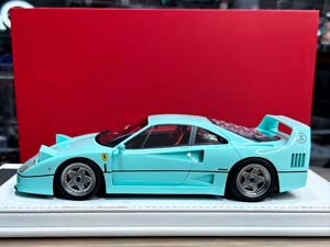 FERRARI F40 TIFFANY BLUE / ФЕРРАРИ F40 ТИФФАНИ СИНИЙ (ЛИМИТ 29/50) — фото 8