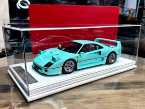 FERRARI F40 TIFFANY BLUE / ФЕРРАРИ F40 ТИФФАНИ СИНИЙ (ЛИМИТ 29/50) — фото 10
