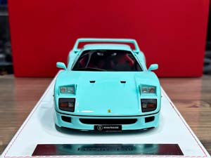 FERRARI F40 TIFFANY BLUE / ФЕРРАРИ F40 ТИФФАНИ СИНИЙ (ЛИМИТ 29/50) — фото 2