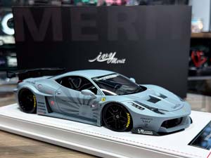 FERRARI LB SILHOUETTE WORKS 458 GT FIGHTER GREY / LB-SILHOUETTE WORKS ФЕРРАРИ 458 GT FIGHTER СЕРЫЙ — фото 3