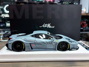 FERRARI LB SILHOUETTE WORKS 458 GT FIGHTER GREY / LB-SILHOUETTE WORKS ФЕРРАРИ 458 GT FIGHTER СЕРЫЙ — фото 4