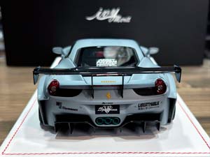 FERRARI LB SILHOUETTE WORKS 458 GT FIGHTER GREY / LB-SILHOUETTE WORKS ФЕРРАРИ 458 GT FIGHTER СЕРЫЙ — фото 6
