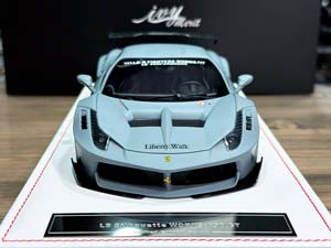 FERRARI LB SILHOUETTE WORKS 458 GT FIGHTER GREY / LB-SILHOUETTE WORKS ФЕРРАРИ 458 GT FIGHTER СЕРЫЙ — фото 2