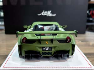 FERRARI LB SILHOUETTE WORKS 458 GT FIGHTER GREEN / LB-SILHOUETTE WORKS ФЕРРАРИ 458 GT FIGHTER ЗЕЛЕНЫЙ — фото 6