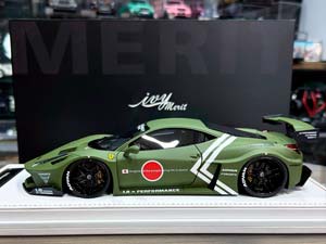 FERRARI LB SILHOUETTE WORKS 458 GT FIGHTER GREEN / LB-SILHOUETTE WORKS ФЕРРАРИ 458 GT FIGHTER ЗЕЛЕНЫЙ — фото 8