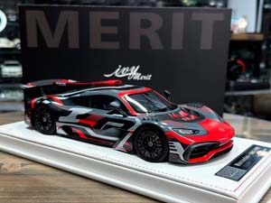 MERCEDES AMG ONE RED/BLACK BLOCKY / МЕРСЕДЕС-AMG ONE КРАСНЫЙ-ЧЕРНЫЙ BLOCKY — фото 3