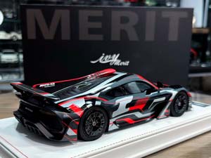 MERCEDES AMG ONE RED/BLACK BLOCKY / МЕРСЕДЕС-AMG ONE КРАСНЫЙ-ЧЕРНЫЙ BLOCKY — фото 5