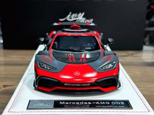 MERCEDES AMG ONE RED/BLACK BLOCKY / МЕРСЕДЕС-AMG ONE КРАСНЫЙ-ЧЕРНЫЙ BLOCKY — фото 2