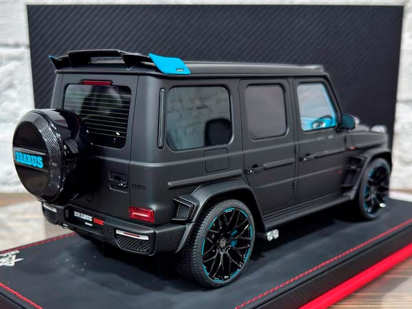 MERCEDES BENZ BRABUS G800 MATTE BLACK/BLUE / МЕРСЕДЕС-БЕНЦ БРАБУС G800 ЧЕРНЫЙ МАТОВЫЙ/СИНИЙ — фото 5