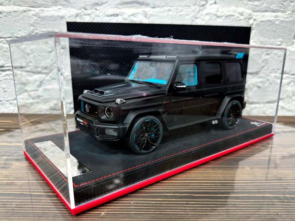 MERCEDES BENZ BRABUS G800 MATTE BLACK/BLUE / МЕРСЕДЕС-БЕНЦ БРАБУС G800 ЧЕРНЫЙ МАТОВЫЙ/СИНИЙ — фото 10