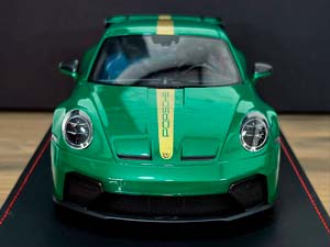 PORSCHE 911 GT3 GREEN/GOLD LIVERY / ПОРШЕ 911 GT3 ЗЕЛЕНО-ЗОЛОТАЯ ЛИВРЕЯ (ЛИМИТ 07/20) — фото 2