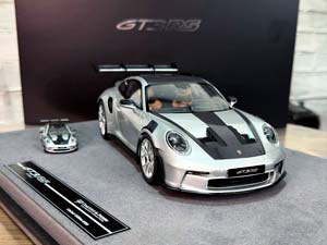 PORSCHE 911 (992) GT3 RS WEISSACH PACKAGE GT SILVER 1:18 & / ПОРШЕ 911 992 GT3 RS ПАКЕТ WEISSACH GT СЕРЕБРИСТЫЙ (ЛИМИТ 07/20) — фото 8