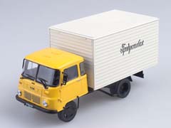 ROBUR LD3000 YELLOW/BEIGE / РОБУР LD3000 ПРОДУКТОВЫЙ ФУРГОН (АВТОМОБИЛЬ НА СЛУЖБЕ #72) — фото 9