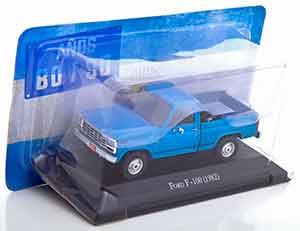 FORD F-100 1982 BLUEMETALLIC — фото 3