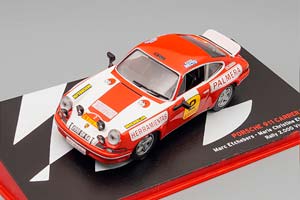 PORSCHE 911 CARRERA RS MARC ETCHEBERS - MARIE CRISTINE ETCHEBERS RALLYE 2000 VIRAJES (1974), RED