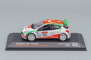 PEUGEOT 207 S2000 #10 NICOLAS VOUILLOZ NICOLAS KLINGER ISTANBUL RALLY 2007, WHITE — фото 4