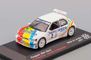 PEUGEOT 306 MAXI #2 MAUFFREY ERIC RALLYE DE LORRAINE 2007, WHITE
