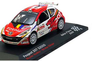PEUGEOT-207 S2000 VOUILLOZ NICOLAS RALLYE YPRES 2008