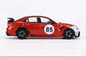 ALFA ROMEO GULIA GTA RED-WHITE / АЛЬФА РОМЕО ДЖУЛИЯ ГТА КРАСНО-БЕЛЫЙ (ДЛИНА 7-10 СМ) — фото 2