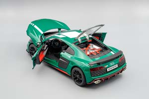 AUDI R8, ЗЕЛЁНЫЙ, 20 СМ — фото 5
