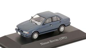 NISSAN SENTRA 1991 СЕРЫЙ