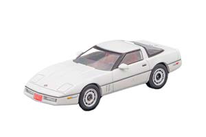 CHEVROLET CORVETTE C4 1984, WHITE