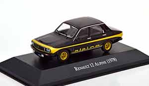 RENAULT 12 ALPINE 1978 BLACK GOLDEN — фото 1