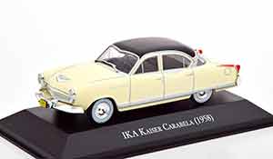 IKA KAISER CARABELA 1958 CREME BLACK