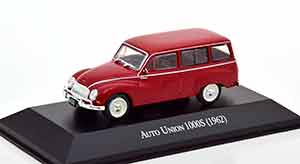 AUTO UNION 1000S 1962 DARK RED