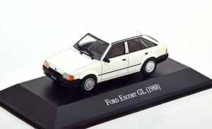 FORD ESCORT GL 1988 WHITE